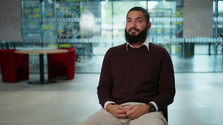 Dummy video preview image for video: Hear from Nabeel - alumnus of the online Electrical Power Systems Engineering MSc