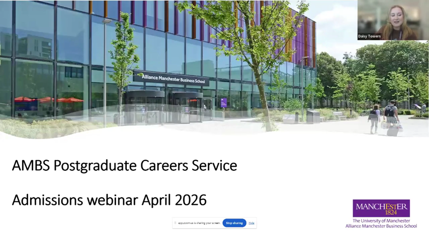Dummy video preview image for video: AMBS PG Careers Service Information Session