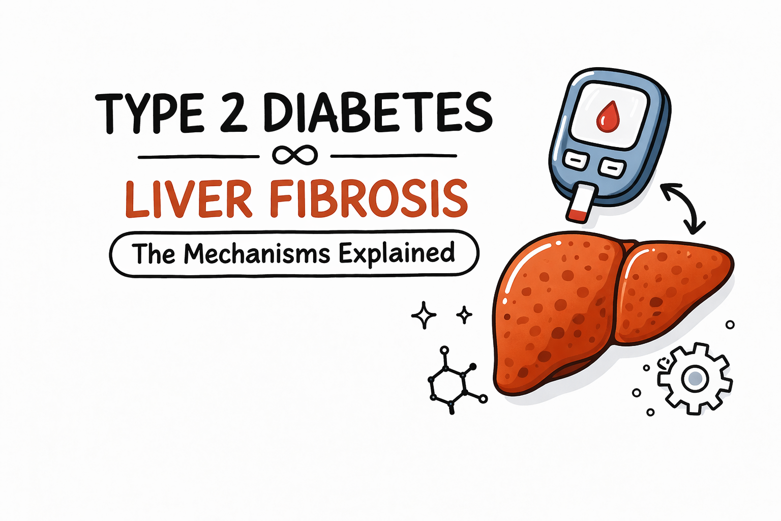 Dummy video preview image for video: Diabetes Associated Liver Fibrosis Animation