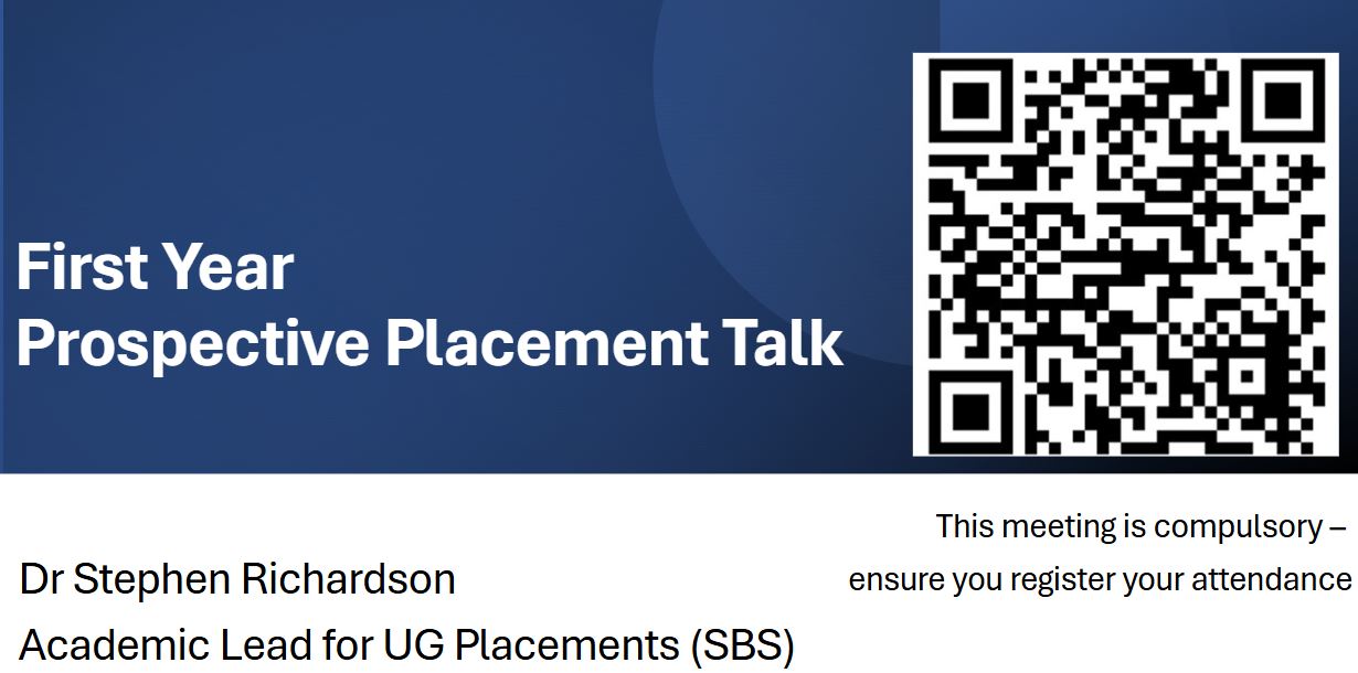 Dummy video preview image for video: Year 1 - Prospective Placement Talks (May 2025)