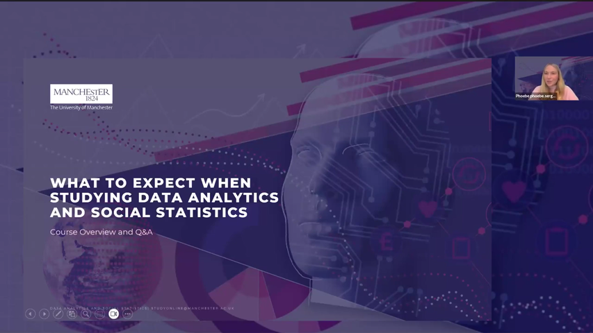 Dummy video preview image for video: What to expect when studying Data Analytics and Social Statistics