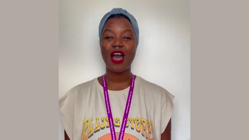 Dummy video preview image for video: Panashe shares her social work experience