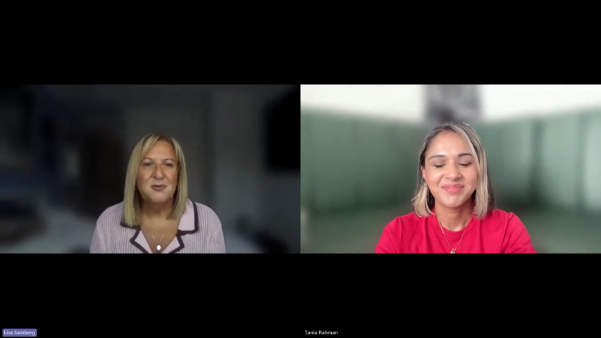 Dummy video preview image for video: A message from Lisa Samberg and Tania Rahman