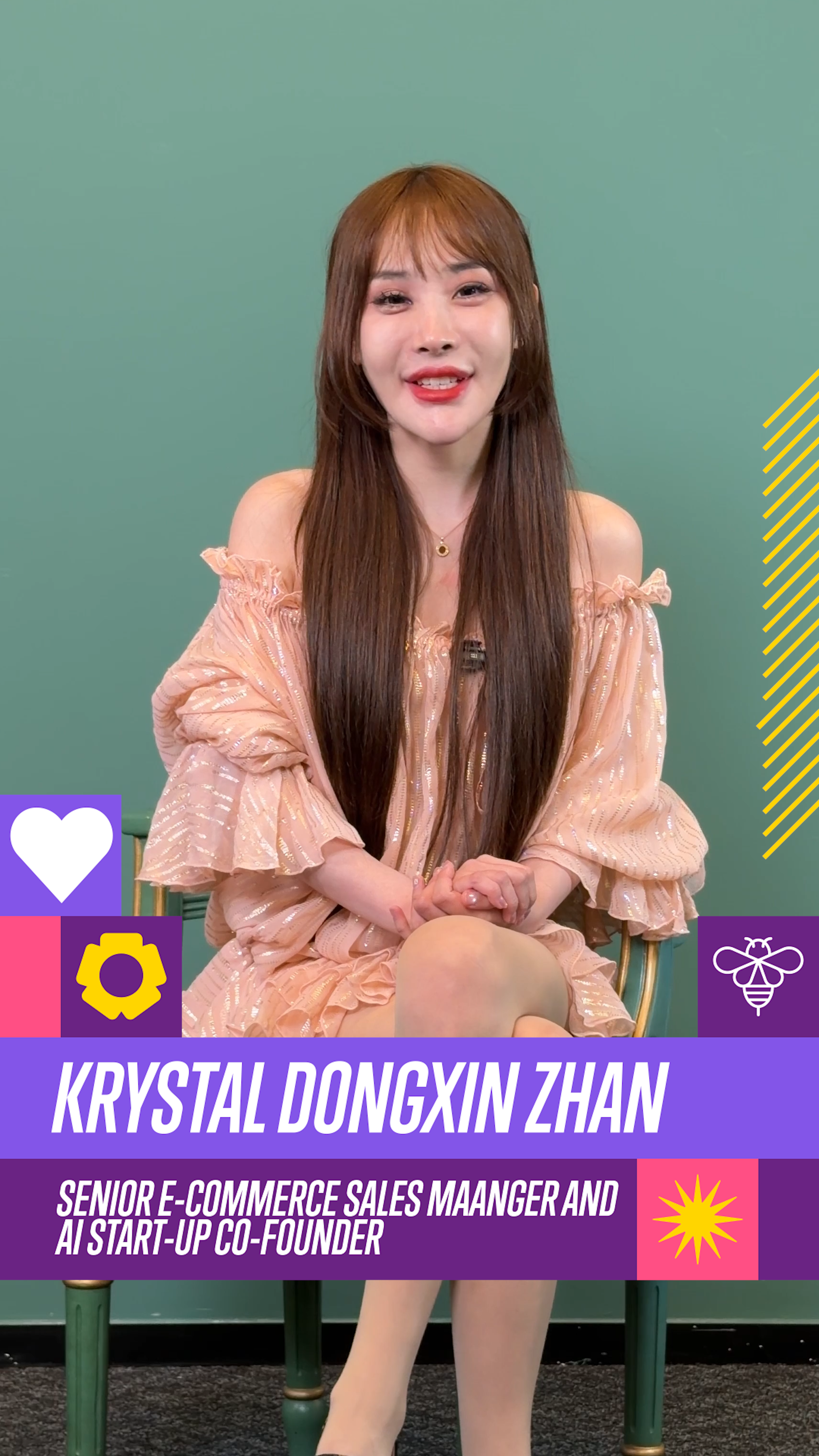 Dummy video preview image for video: Meet our graduates: Krystal Dongxin Zhan, Senior e-commerce sales manager