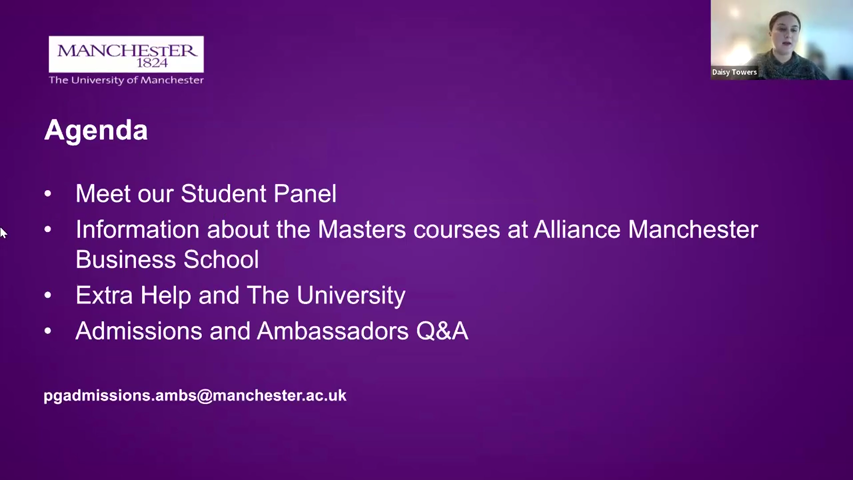 Dummy video preview image for video: AMBS PG Offer Holder Information Webinar May 2025